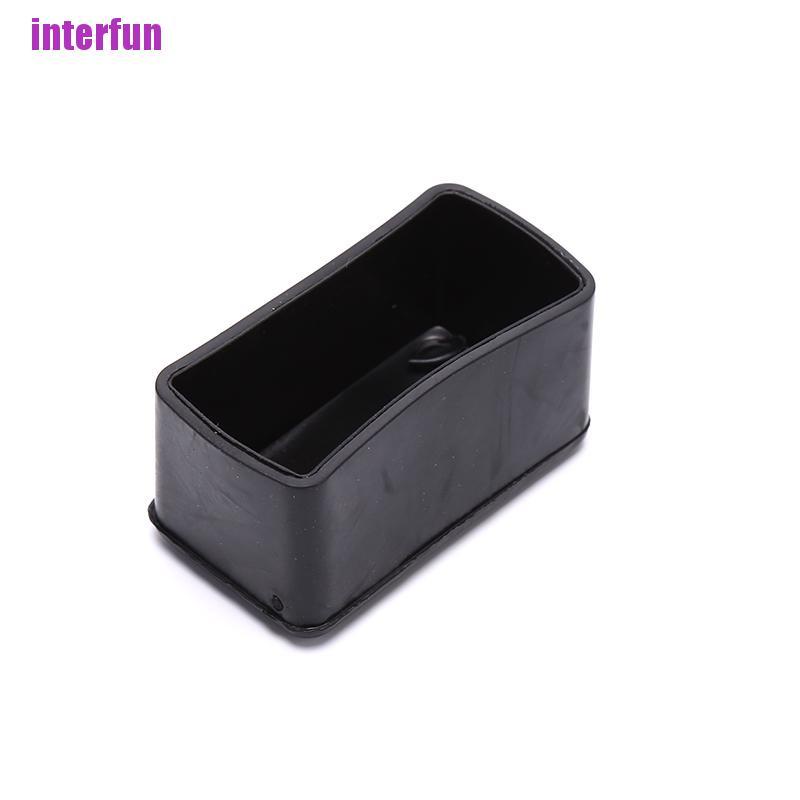 Bộ 8 vỏ bọc chân bàn ghế hình chữ nhật bằng silicone chống trượt