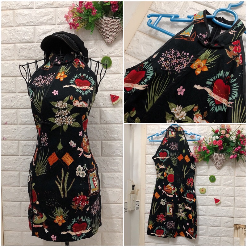 Sườn xám Trung Hoa trẻ trung dưới 60 kg