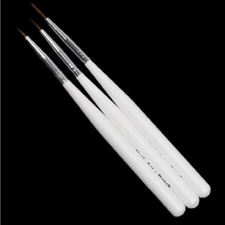 1 Bộ 3 Cọ Vẽ Móng Tay Mới