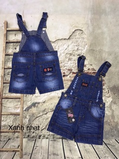 Yếm Jeans cho bé 10kg -24kg