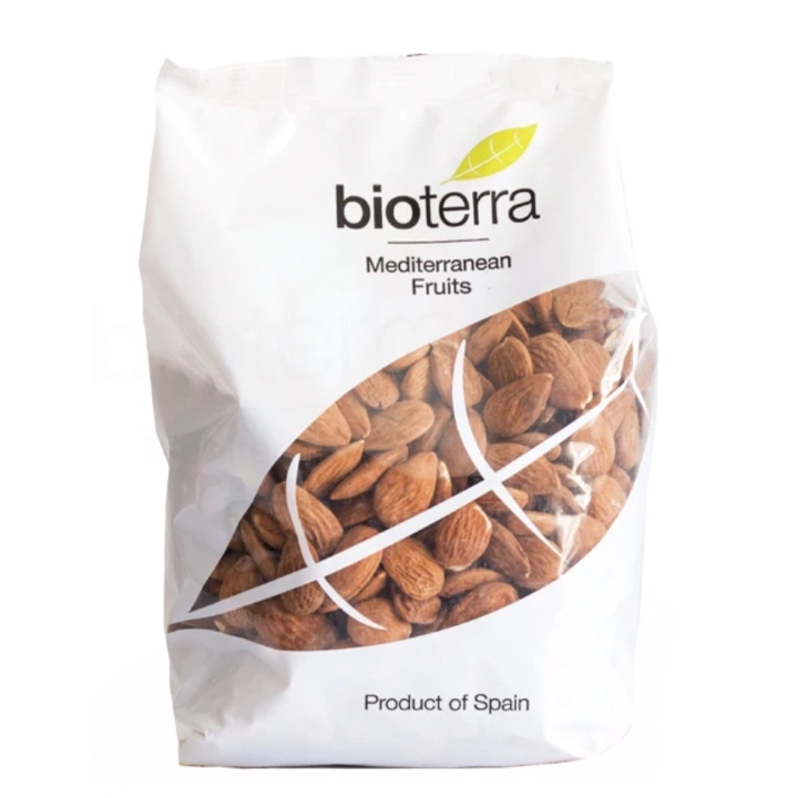 HSD 30.04.24 - Bioterra - Hạnh nhân hữu cơ 200gr và 500gr Organic Raw Whole Almond