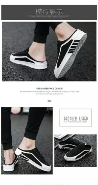 (Hàng có sẵn)Giầy sục thể thao nam buộc dây kiểu mới | BigBuy360 - bigbuy360.vn