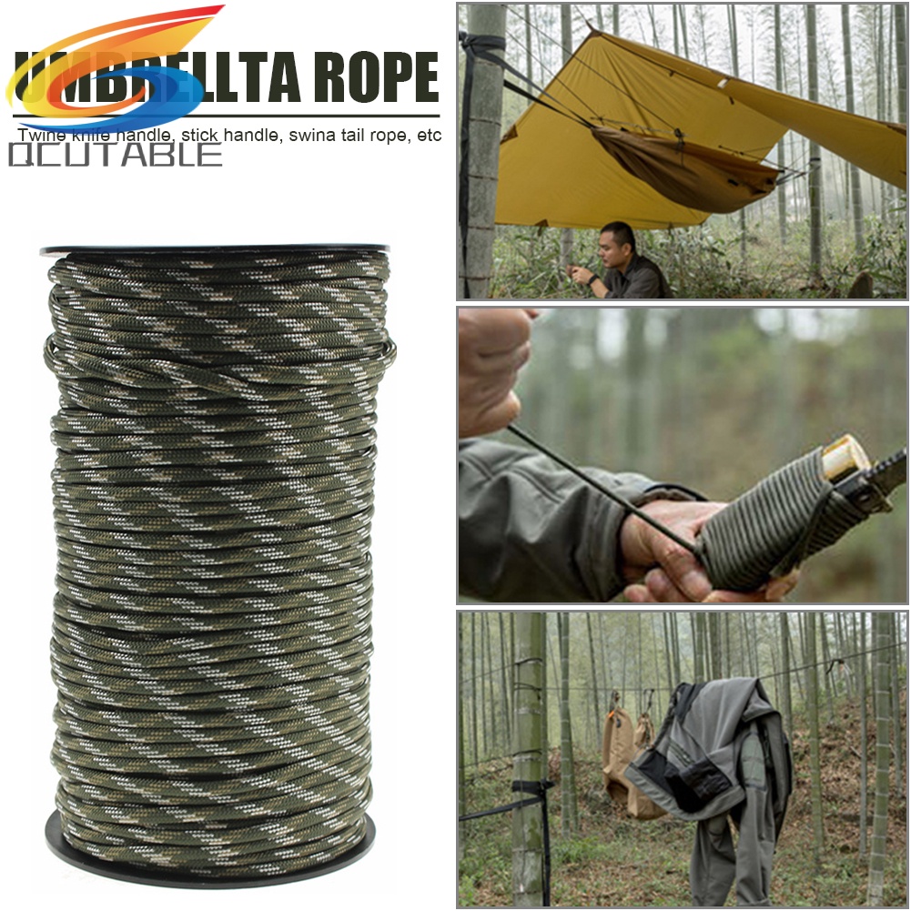 Cuộn dây dù paracord dài 100m 9 lõi