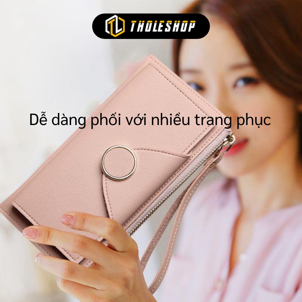 Ví Nữ Cầm Tay - Bóp Da Dài Thời Trang Nữ Phong Cách Hàn Quốc, Thiết Kế Tinh Tế 8626