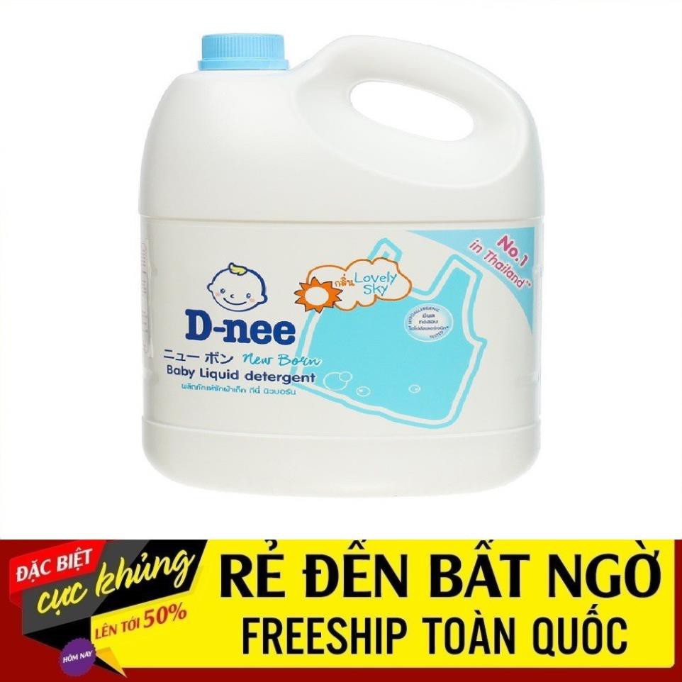 Nước giặt Dnee Thái Lan ⚡️𝐅𝐑𝐄𝐄 𝐒𝐇𝐈𝐏⚡️ can to 3000ml