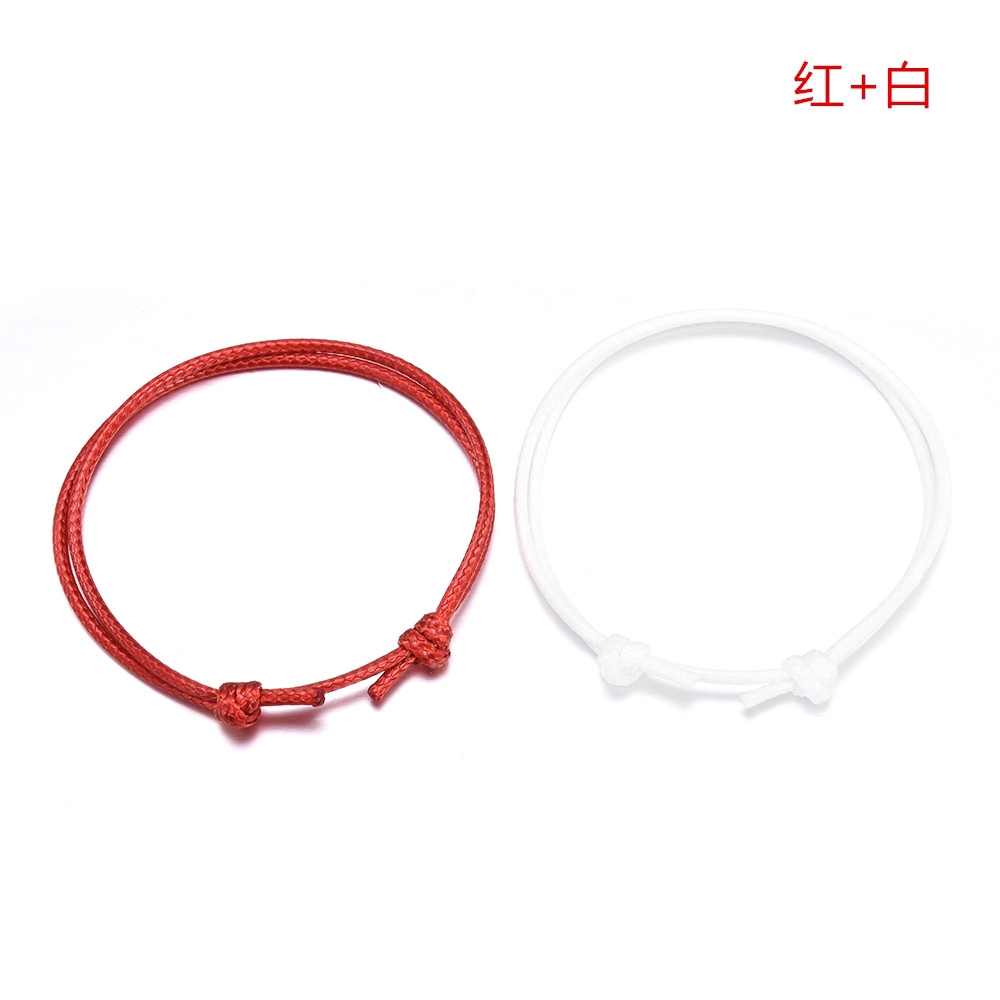 Bộ 2 vòng tay may mắn thiết kế giản dị dành cho nữ