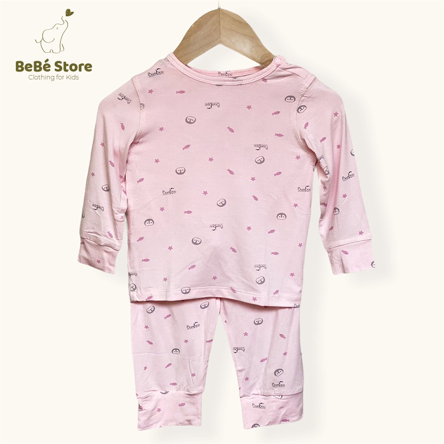 Bộ quần áo trẻ em dài tay thương hiệu LIL-Little Love bé trai bé gái từ 3 tháng đến 4 tuổi BeBé store 5-17kg BH LIL03