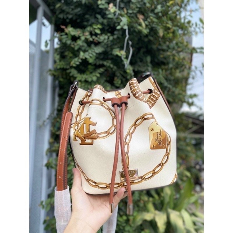 Túi RALPH LAUREN bucket xuất dư