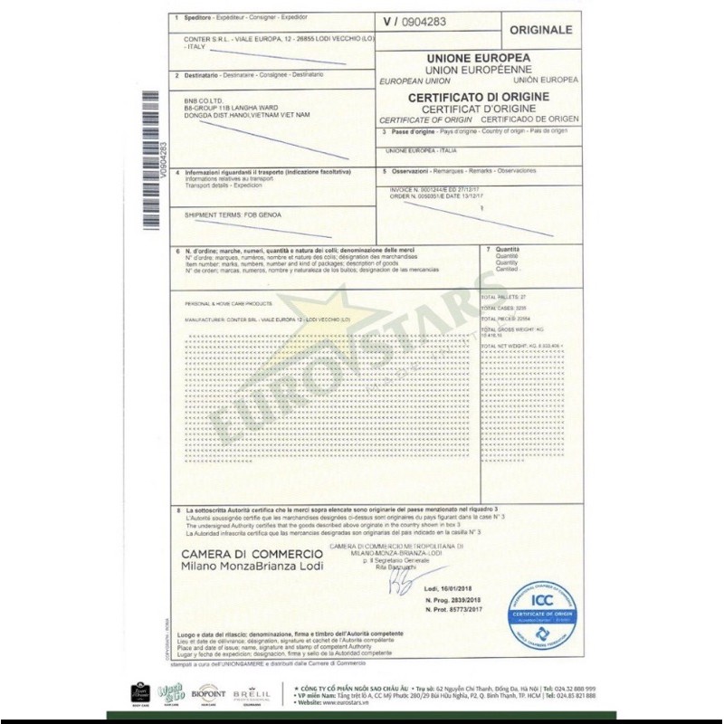 Sữa Tắm Hương Nước Hoa Ý 500ml- Tesori D'oriente 500ml - 16 Màu Mùi