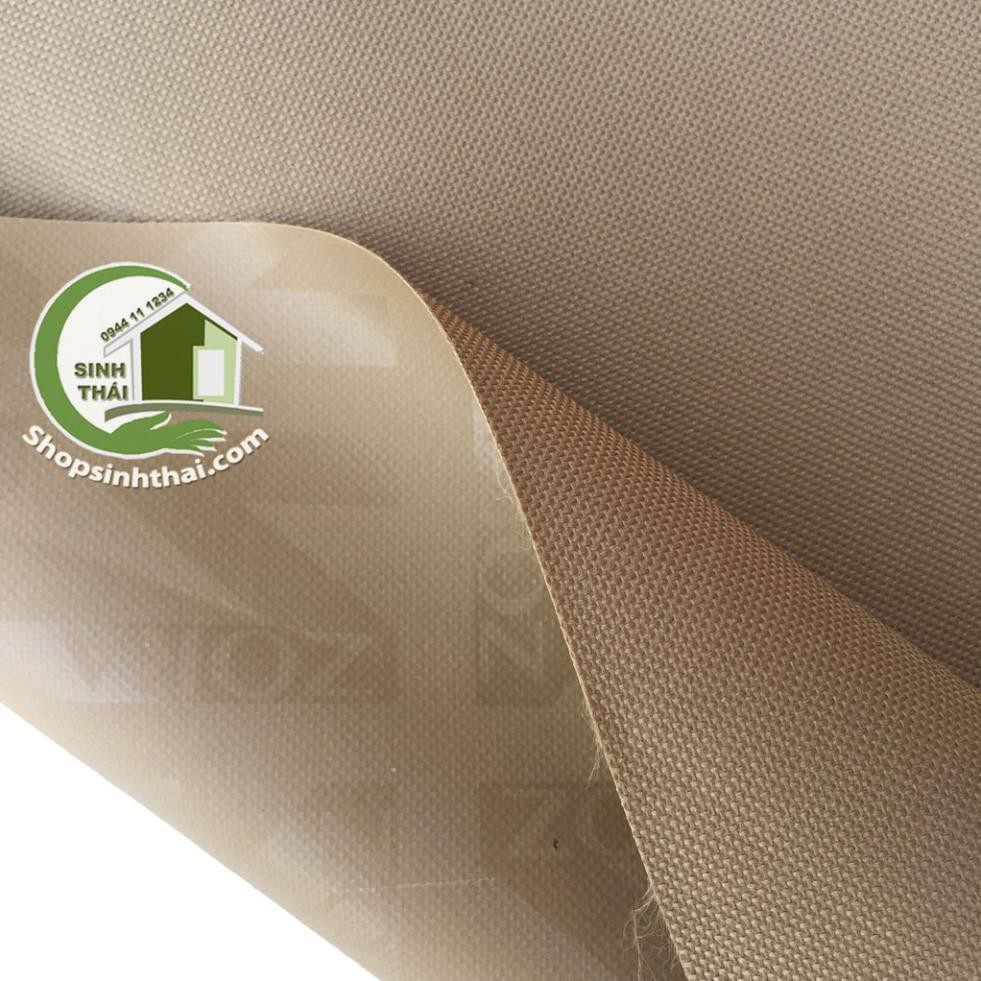 Phông nền vải bố PVC màu nâu chụp hình ảnh sản phẩm - may rèm, may balo túi xách