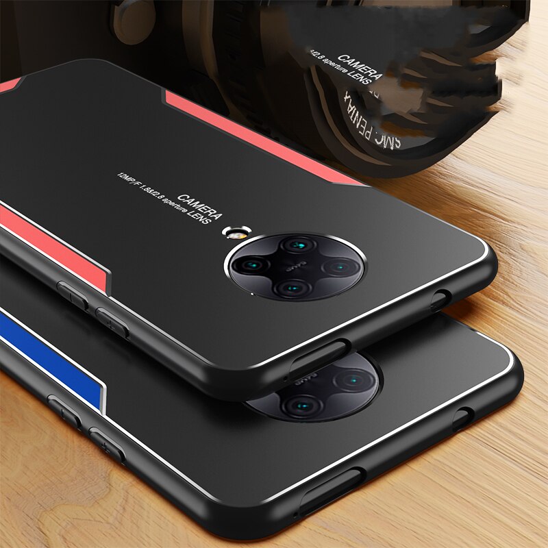 Ốp Điện Thoại Nhựa Cứng Phối Kim Loại Chống Sốc Cho Xiaomi Redmi K30 Ultra K30 Pro