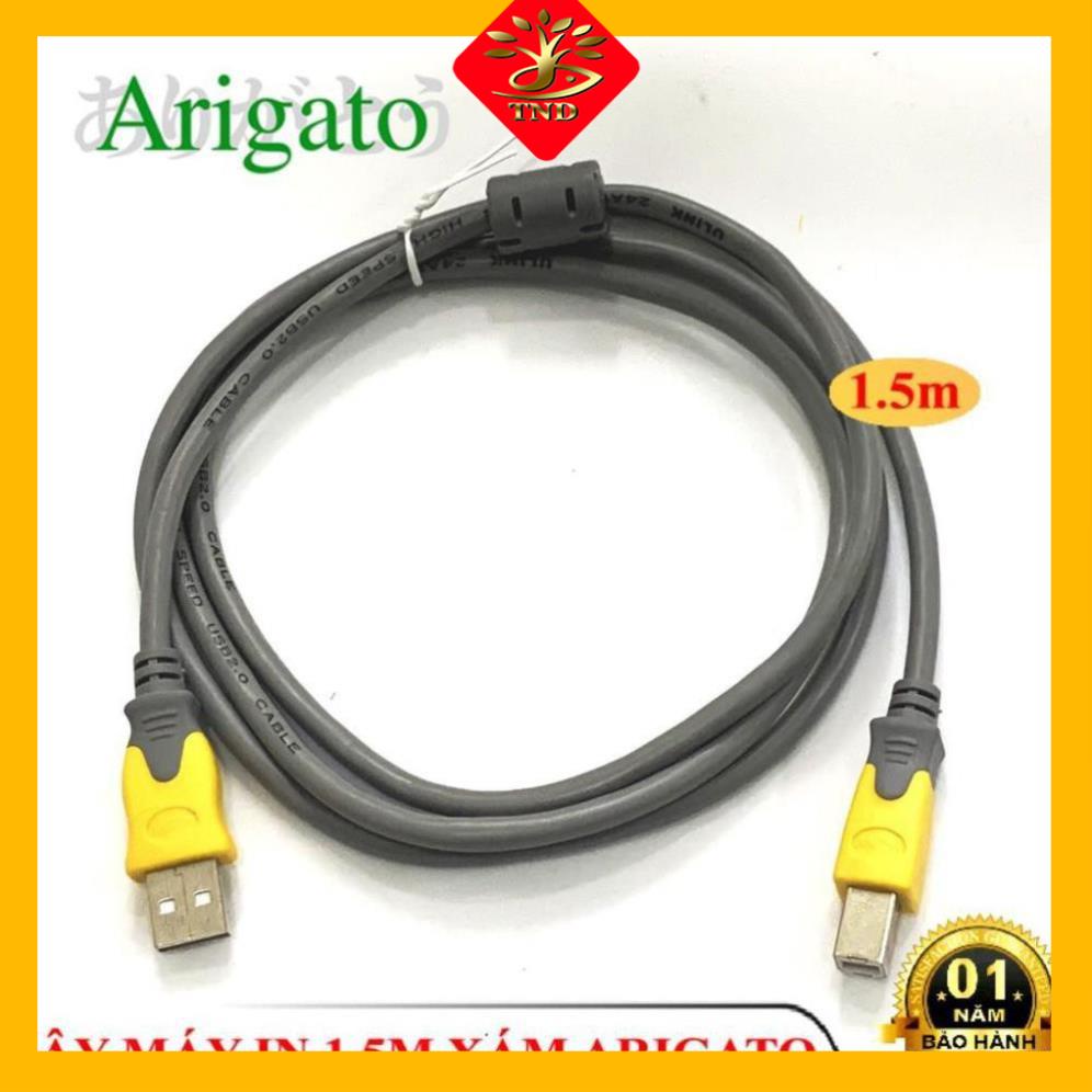 DÂY MÁY IN 1.5M XÁM ARIGATO ARIGATO Đảm Bảo Chất Lượng.DMIX