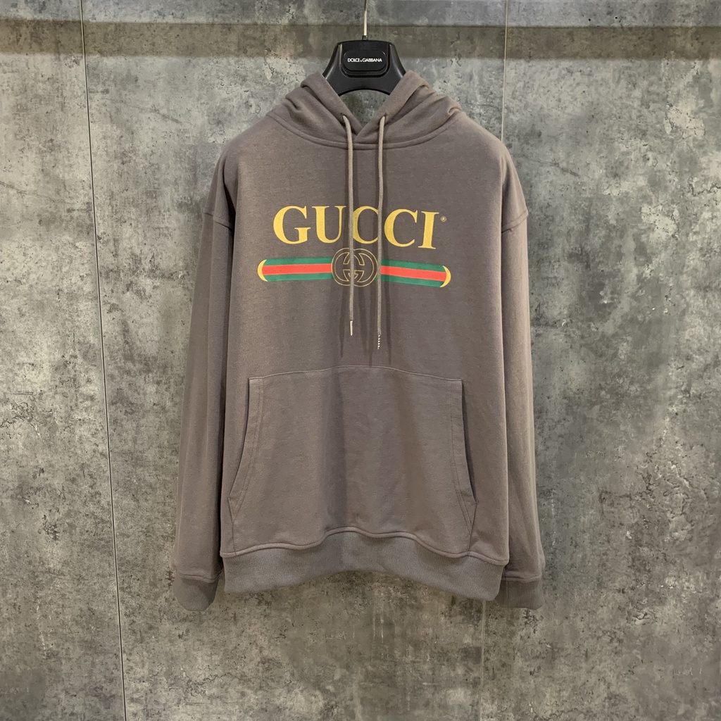 Áo nỉ thu đông ☀ ĐỦ SIZE 45-85 KG ☀ Áo hoodie Gucci Original 2021 túi bụng logo ngực [ 83TC ]
