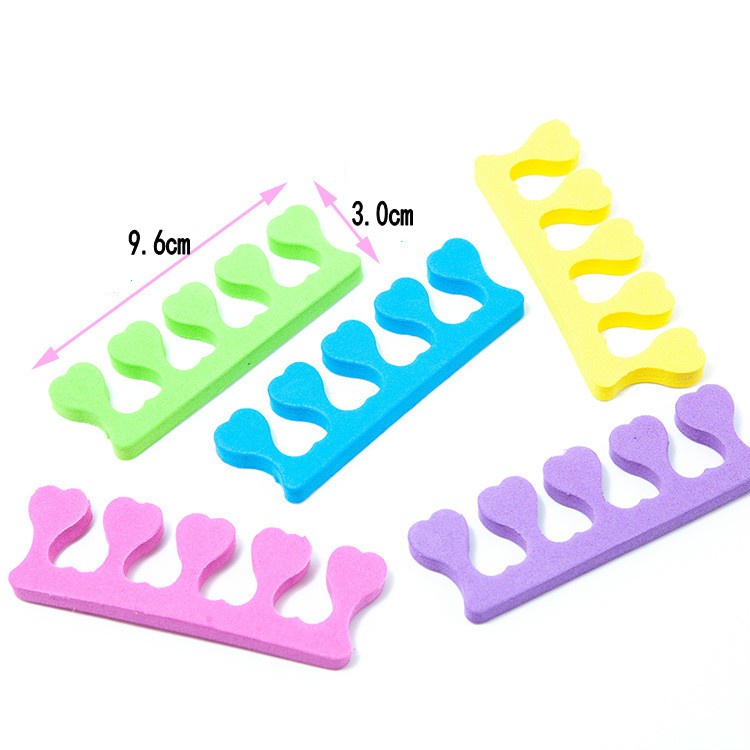 Set 2 Đệm Xốp Mềm Tách Ngón Chân / Phân Tách Móng Tay Nghệ Thuật