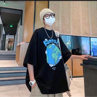 ÁO THUN HÌNH TRÁI ĐẤT ( phom unisex )