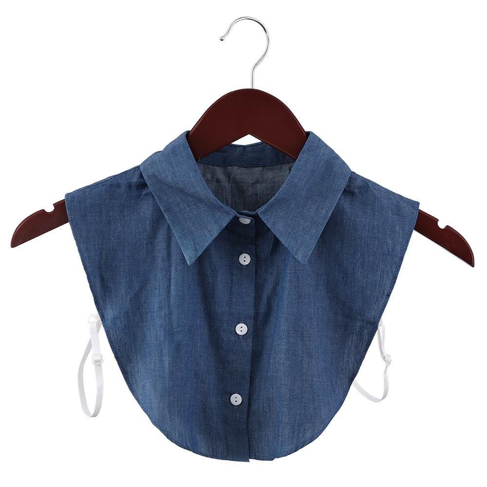 ORIENTLII Cổ Áo Sơ Mi Giả Họa Tiết Da Báo Phong Cách Cao Bồi Thời Trang