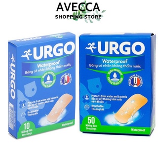 Băng Cá Nhân Không Thấm Nước Urgo Waterproof 10 Miếng 50 Miếng