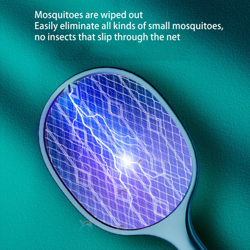 Vợt Điện Diệt Muỗi 3000v Có Đèn Led Tiện Dụng