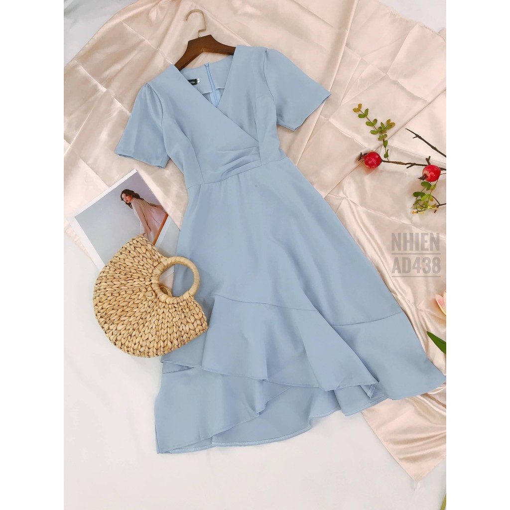 [Mã FATHANG5 giảm 10K đơn 50K] Váy Nữ Mango Hàn Quốc Đuôi Cá _Nhienvintage AD438 | BigBuy360 - bigbuy360.vn