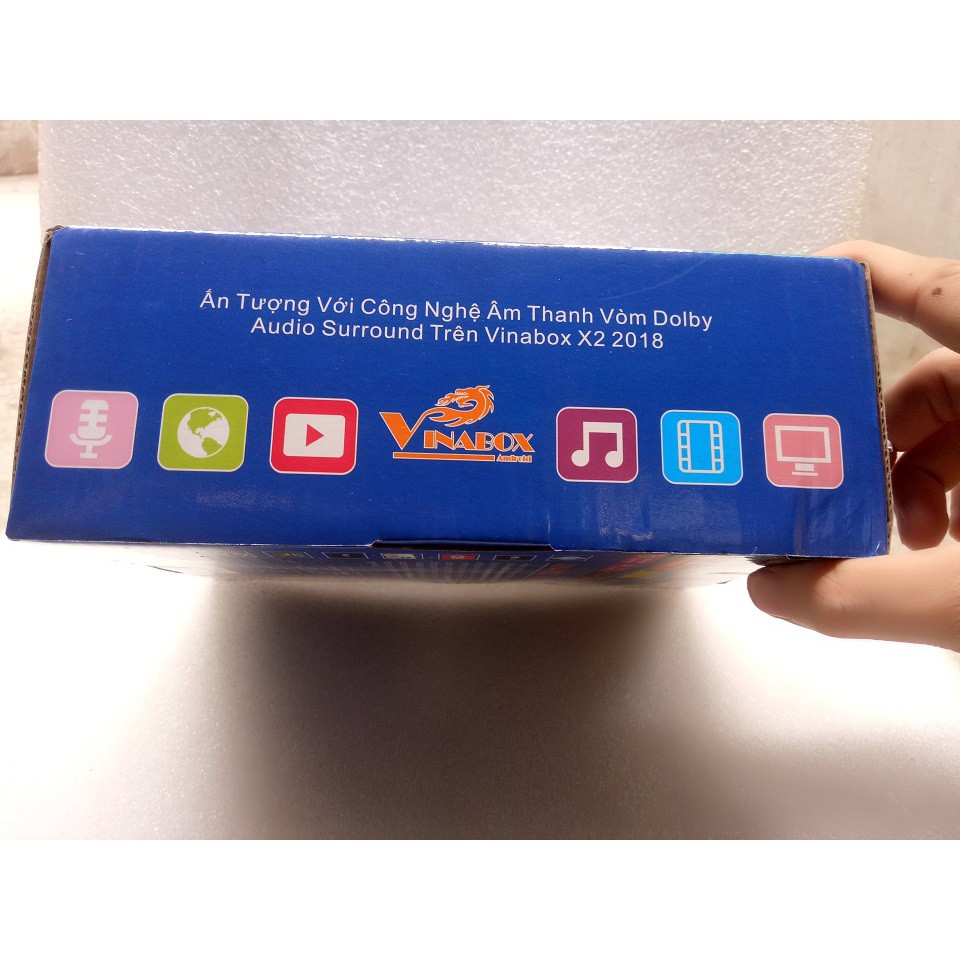 Android Tivi Box VINABOX X2 2018 - Biến tivi thường thành Smart TV