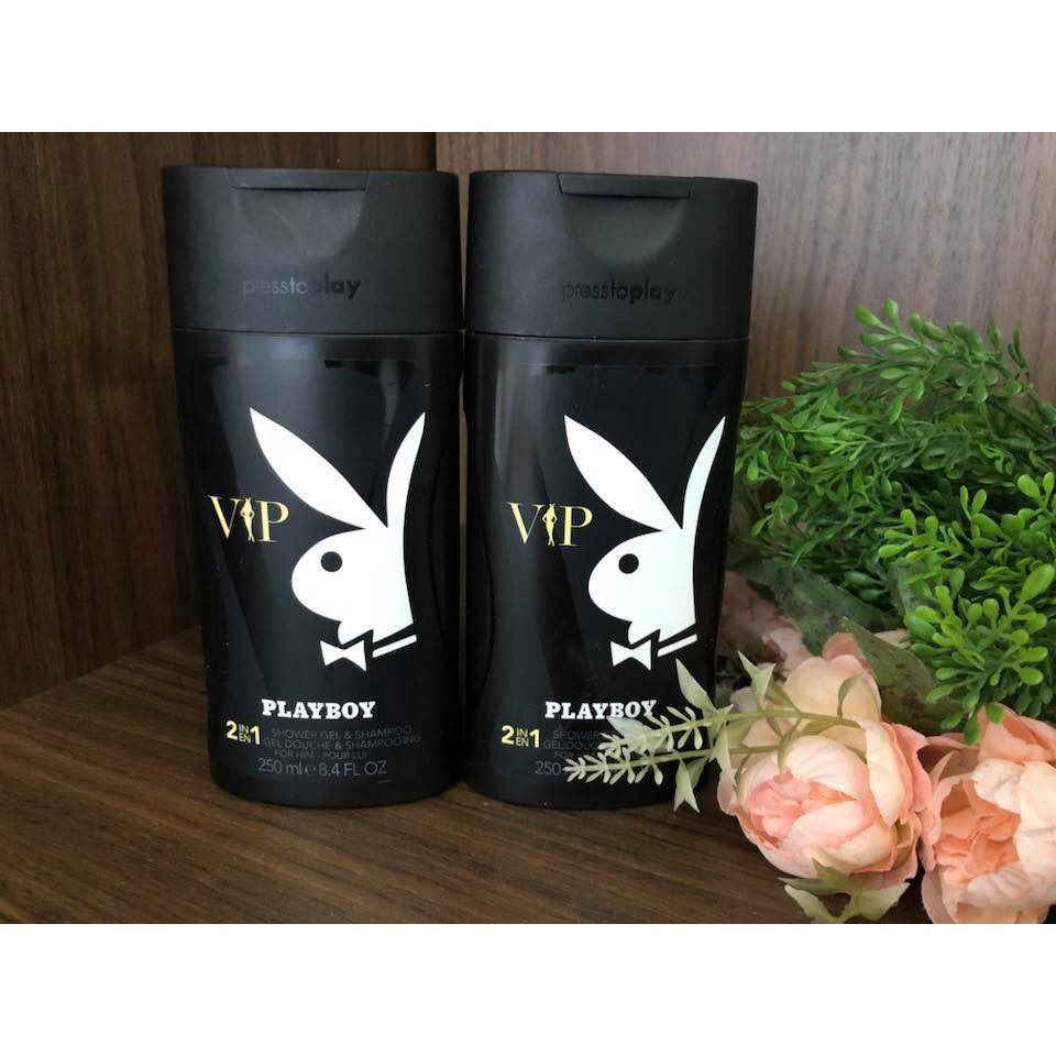Hàng Đức Sữa tắm gội Playboy VIP 2 In 1 Shower Gel And Shampoo