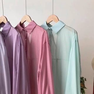 370k áo sơ mi mỏng khoác bên ngoài