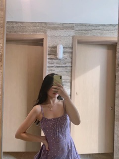 ĐẦM TÍM HAI DÂY RÃ NGỰC