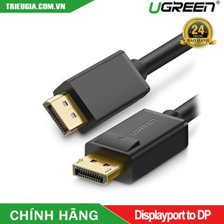Cáp displayport to displayport chính hãng ugreen 10244 10211 10212