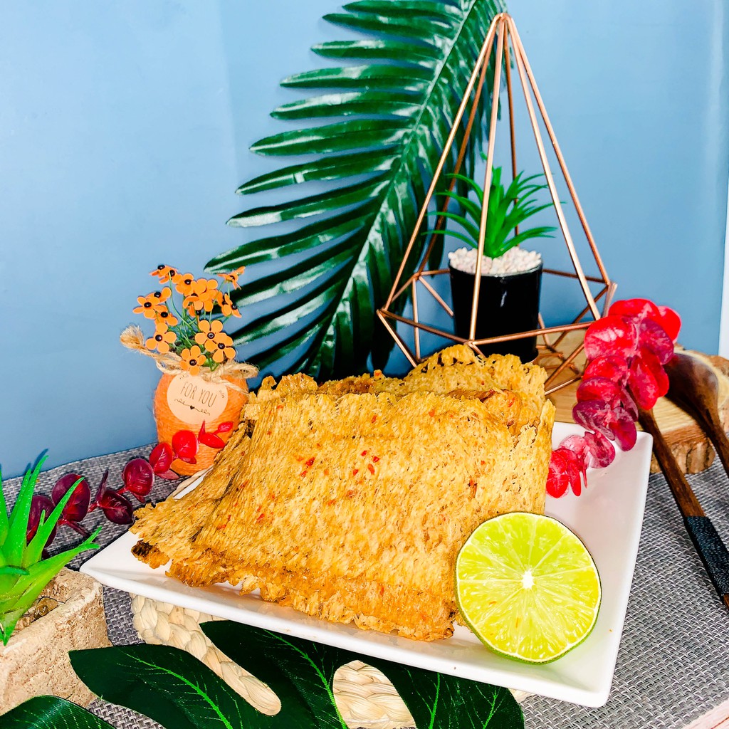 1KG Mực Cán Tẩm Cay Tasty Food Túi Zip Hút Chân Không
