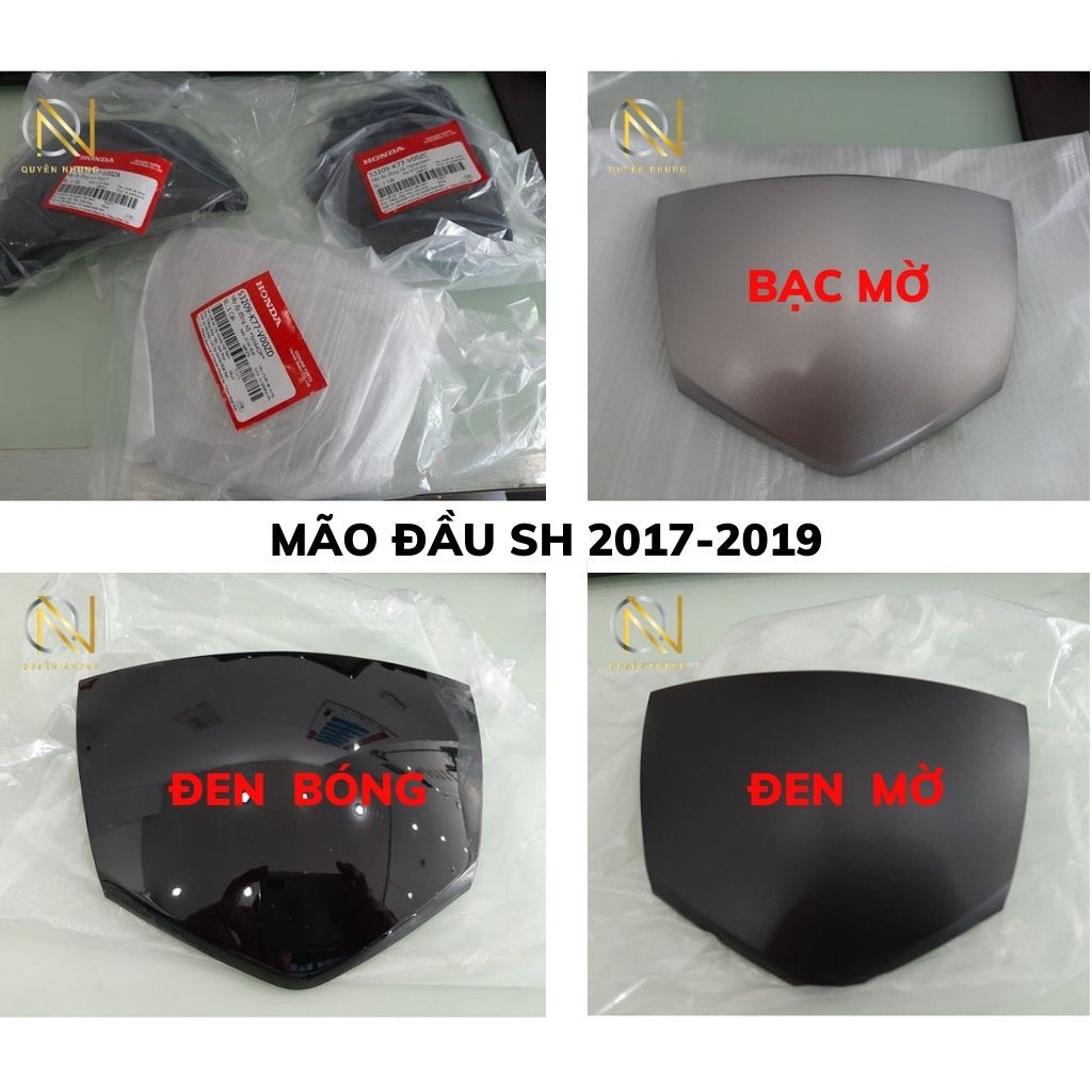 Mào đầu/ Ốp mão đầu SH 2017-2019 chính hãng Honda