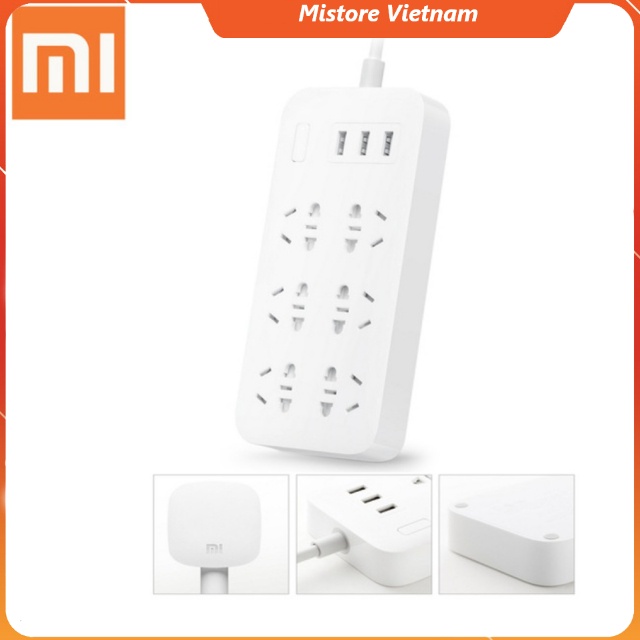 Ổ cắm Xiaomi ZMI 6 cổng 3 USB MI Power strip