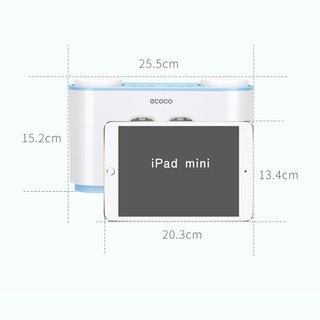 Bộ bàn chải đẩy kem đánh răng Ecoco [Tặng 4 cốc]
