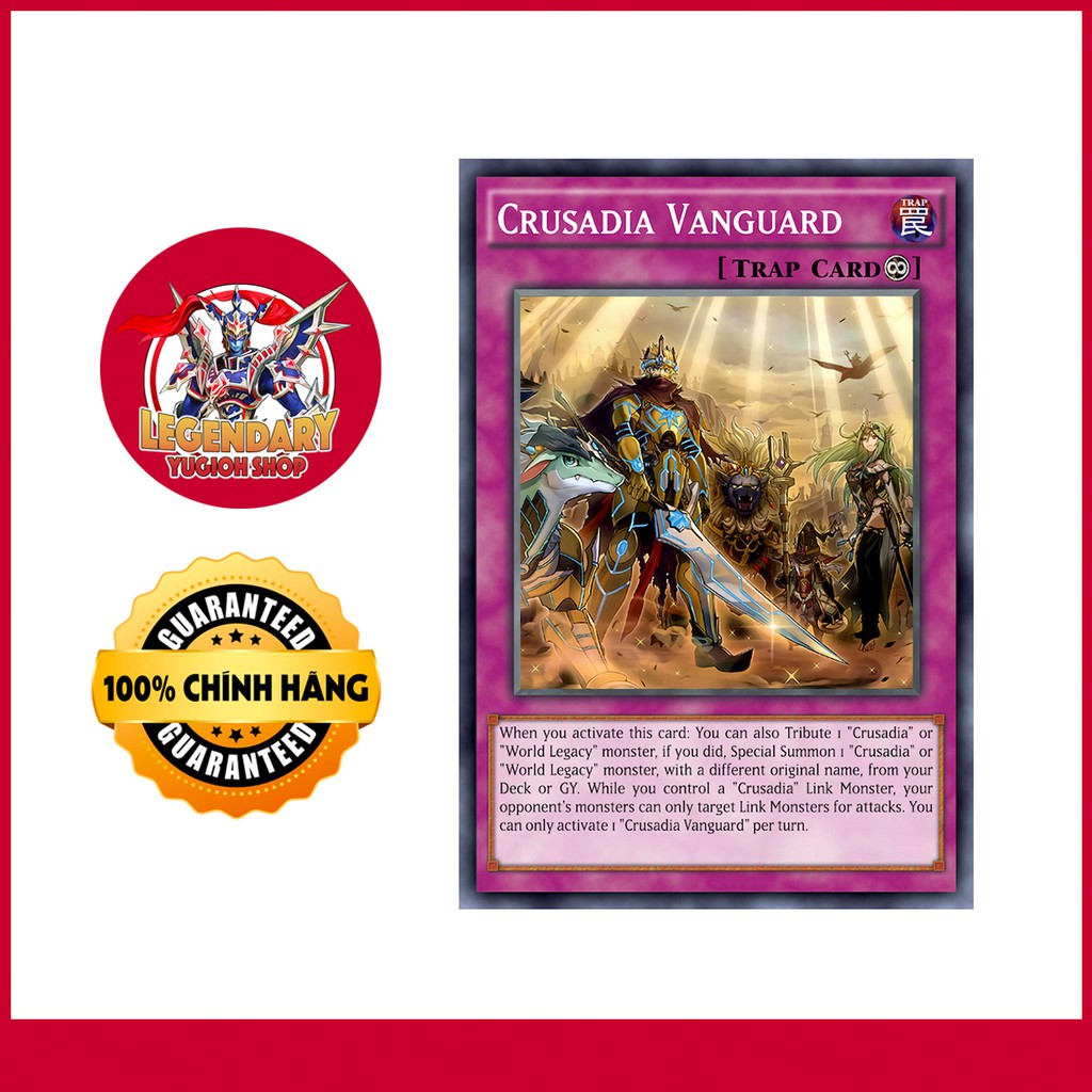 [Thẻ Bài Yugioh Chính Hãng] Crusadia Vanguard