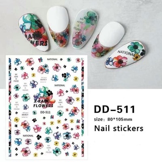 dán móng ( sticker ) trang trí móng tay chân mẫu mới dđ439 t