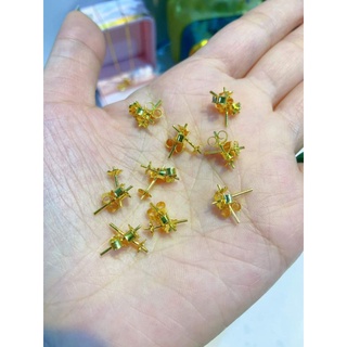 phôi bông tai vàng gắn trai