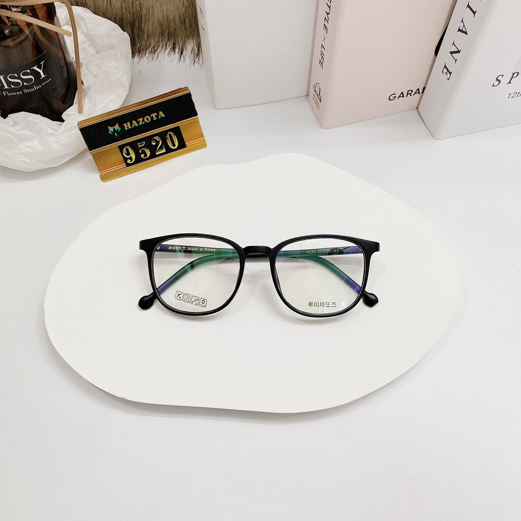 Mắt Kính Gọng Cận Dẻo Hàn Quốc Form Vuông Lyly 9520 K663 Siêu Hot - Hazo