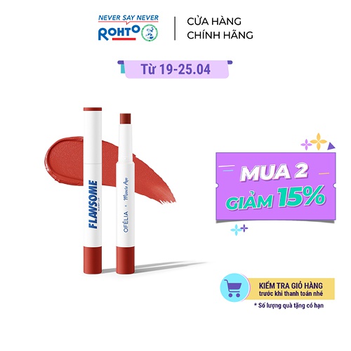 Son Ofélia x Miracle Apo Flawsome Glow Lip (2g)