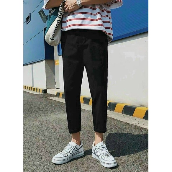 QUẦN BAGGY KAKI ỐNG SUÔNG BASIC FORM NAM NỮ ĐỀU MẶC ĐƯỢC,LƯNG THUN CO GIÃN