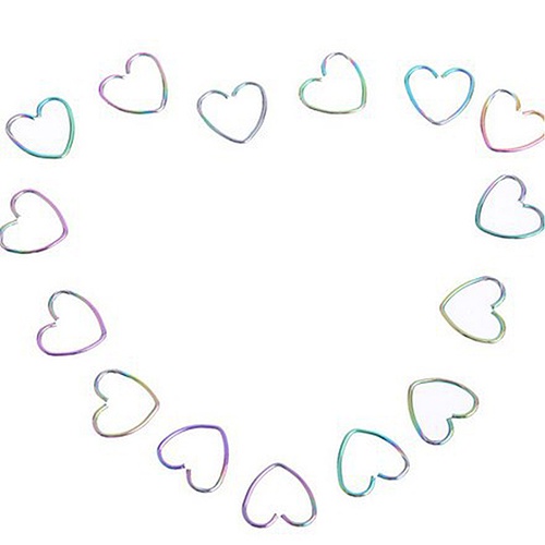 Bộ 10 đôi khuyên tai hình trái tim/ ngôi sao thiết kế xinh xắn cho nữ