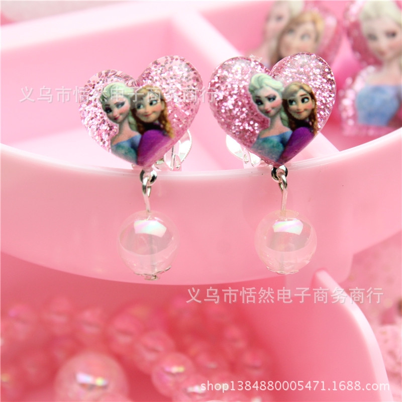 Set 10 Vòng Cổ Mặt Hình Công Chúa Băng Giá (Gfk022)