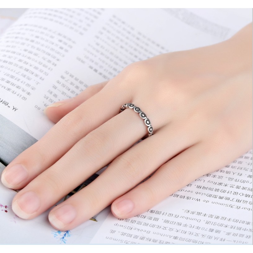 Nhẫn Bạc Thái Thiết Kế Độc Đáo Cá Tính Cho Nữ N1753 - Bảo Ngọc Jewelry