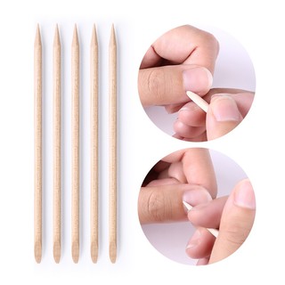 2 Que gỗ làm móng, chấm khoé móng