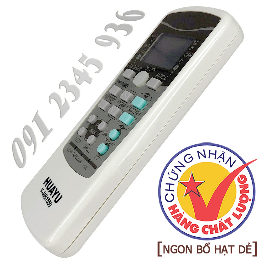 Remote Điều khiển Điều hòa Máy lạnh MITSUBISHI iHandy &quot;ĐA NĂNG&quot; + &quot;HÀNG ĐẸP&quot;. (Mẫu số 12)