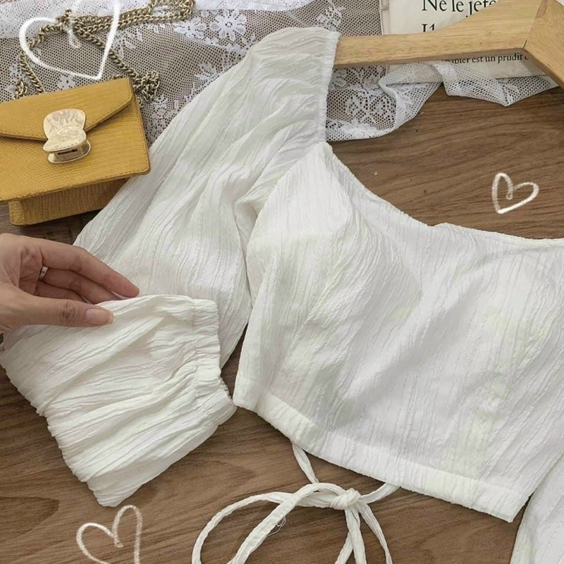 Áo CropTop Đan Day Lưng 🦋JENNA TOP🦋