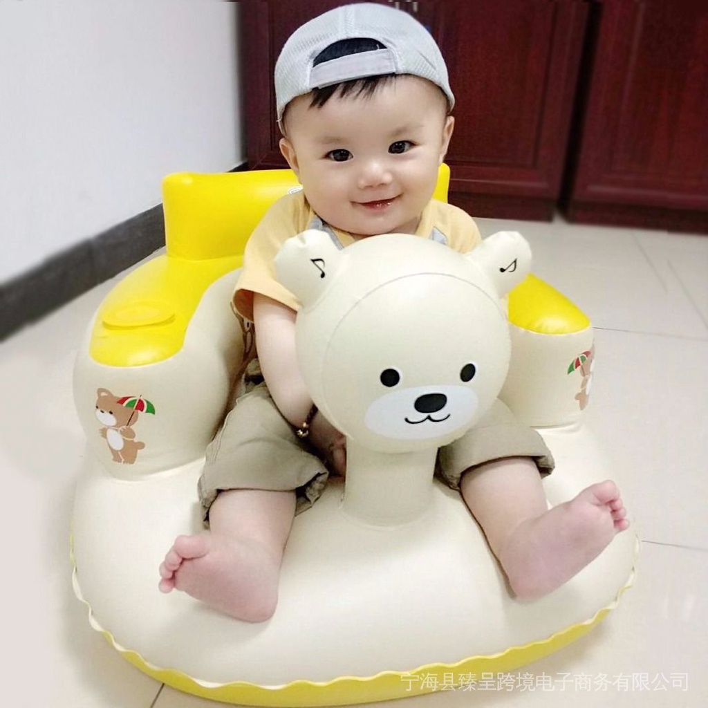 Ghế Tập Ngồi Chất Liệu Dày Dặn Di Động Tiện Dụng Cho Bé