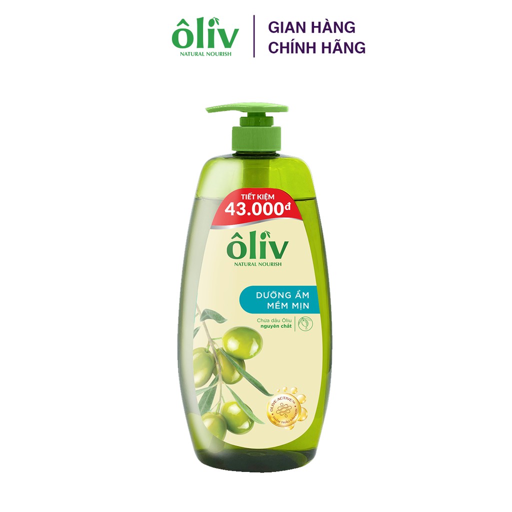 Sữa Tắm Dưỡng Da Oliv Dưỡng Ẩm Mềm Mịn 1L