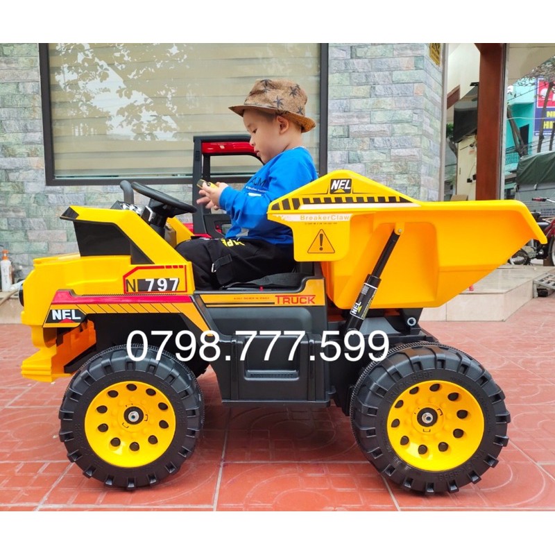 Xe ô tô điện trẻ em Nel truck 797 Xe Ben