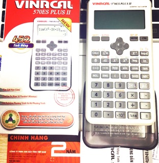 MÁY TÍNH VINACAL 570ES PLUS II - XÁM