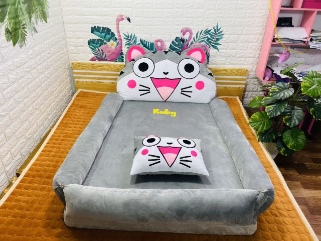 Đệm thú bông handmade cho bé hàng may theo kích thước
