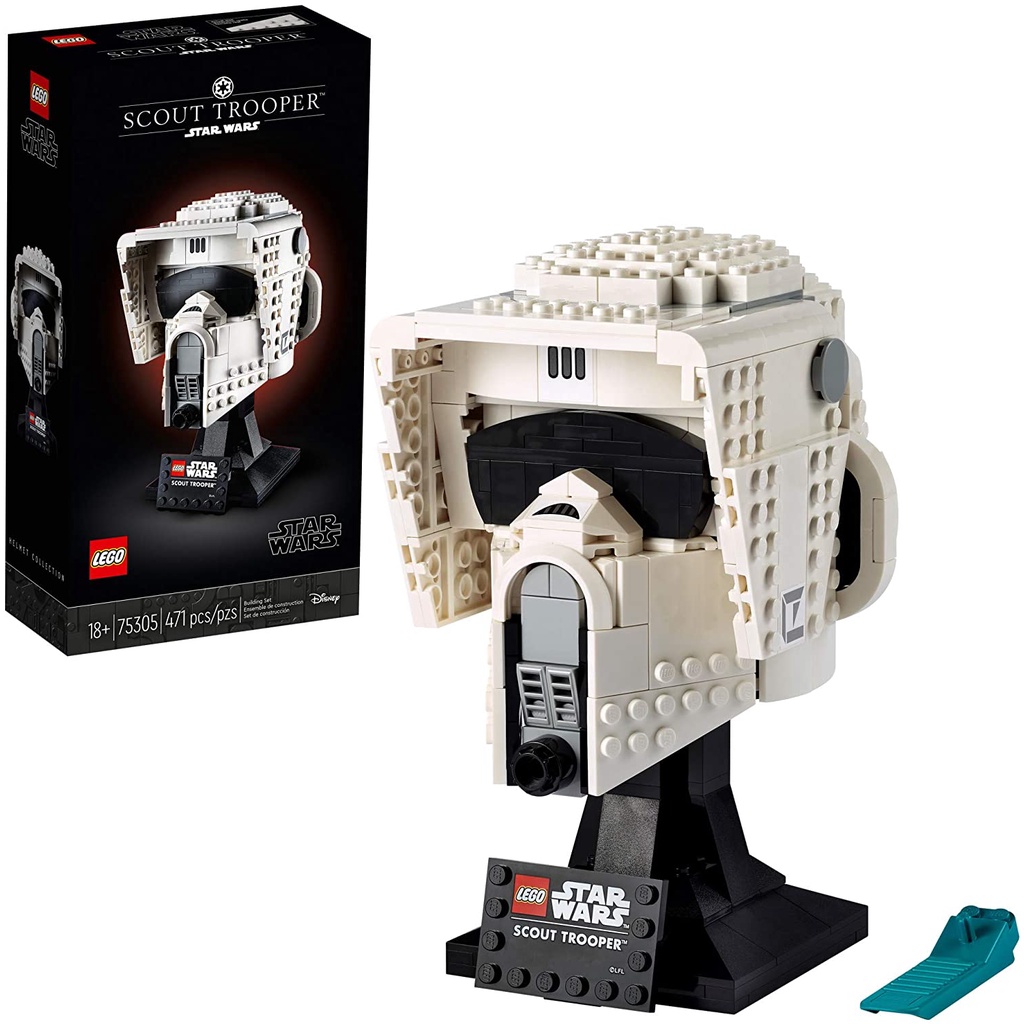 LEGO 75305 Star Wars Scout Trooper Helmet 75305 - Nón Scout Trooper ( Hàng có sẵn )
